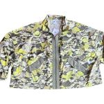 Nike NEW  Women's Sportswear Oversized Green And Tan Camouflage Nylon Jacket XXL Photo 1