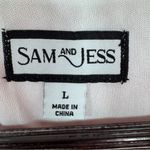 Sam‎ & Jess Floral Butterfly Sleeve Smocked Waist Blouse Pink Multi Large Photo 10