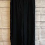 Wilfred Free  Cropped Black Viscose Relaxed Pants Photo 0