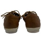 Earth Spirit Gelron Brown Laser Cutout Lace Up Shoes Women’s Size 7 1/2 Photo 4