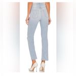 MOTHER HIGH Waisted Rider Ankle Fray Island After Hours Jean Photo 2