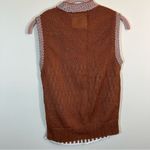 ✨ Base Mark Women’s Brown Purple Knit Tank Top Small Japan Brown Photo 8