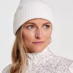 Calia by Carrie NWT Calia Easentials Ribbed Beanie Womens One Size ivory Winter Hat cream Photo 4
