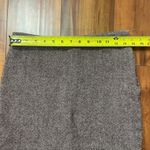 Banana Republic Wool Skirt Size 0 Brown Red Multicolor Trumpet Scalloped Midi Photo 2