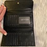 Guess π Black with Tan Accent Buckle on Front Wallet Photo 8