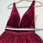 Coya Collection Burgundy Fairy Grunge Mini Dress Womens Size Small NEW *FLAW Photo 6