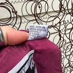 Hey Dude Vintage maroon and abstract art deco color block silk shirt Photo 4