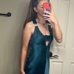 Jovani New York Teal Dress Photo 3