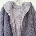 Urban Outfitters  Purple Sherpa Jacket One Size Photo 2