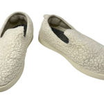 Allbirds  Size‎ 9 Slip Ons White Sherpa Wool Fuzzy Warm Rubber Sole Flats Photo 0