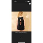 Kona Sol Women's Peek A Boo Tie Back Built In Padded Tankini Swim Top S Photo 1