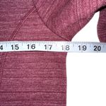 Duluth Trading Company Duluth Trading Deux More Double Knit Crewneck Sweater Tunic XS Burgundy Photo 3