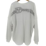 Disney NEW/NWT Parks White & Silver Fuzzy Embroidered SPIRIT JERSEY Size XXL Photo 7