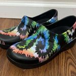 Crocs Black Tie Dye Neria Pro II Slip Resistant Work Clogs Size 6 US $50 Photo 0