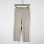 Naadam Signature Cashmere Cropped Pants Oatmeal Beige Neutral High Rise Tan Photo 1