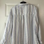 H&M Linen Button Down Photo 3