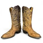 Laredo  Women’s Maddie Brown leather distressed western cowboy boots Sz 7 Photo 0
