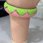 Neon and Pink Bangle Bracelet Photo 0