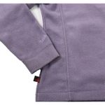 Woolrich  Fleece Jacket Women's Size Medium Full Zip Purple Wisteria Classic Photo 4