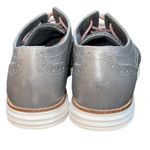 Cole Haan Zero Grand Wingtip Herringbone Grey Oxford Sneakers Shoes Size 7.5 Photo 3