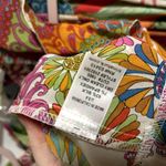 Trina Turk  Paisley Reef Blouse Womens Size Brights Pink Blue Yellow Photo 10