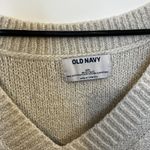 Old Navy  Cable Knit Pullover V-Neck Sweater Vest Cream Size XXL Photo 5