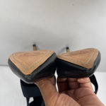 Vince Camuto  Womens Charcoal Black Cross Bands Nigel Stiletto Pumps 8M Photo 8