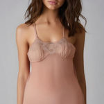 Vanity Fair Lace Trimmed Blush Slip Dress Elegant Photo 0