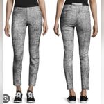 Helmut Lang  cracked paint lamb leather pull on pants size 0 Photo 2