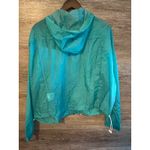 Nike Windbreaker Jacket sz XL Green Unisex Bike Hoodie raincoat Photo 10