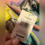 NWT SpongeBob Squarepants Pink and Yellow Cartoon Sneakers Size 6 Photo 5