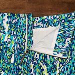 Lilly Pulitzer  Ella Sea Blue It’s A Stretch Animal Print Shorts Skort Photo 12