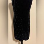 NWT Silver Dragon Black and Purple Crushed Velvet Floral Dress size large Size M Photo 7