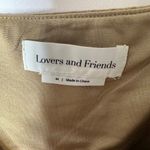 Lovers + Friends Tan Sol Jersey Ribbed Crop Square Neck Tank Medium REVOLVE Photo 3