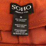 Soho 🆕 Orange Flare Leg Suit Pants M🆕 Photo 9