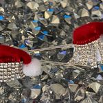 New Christmas Santa Hair Hair pin Red Photo 0