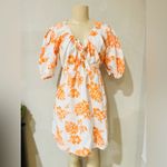 Sim & Sam  made in India ORNG IVY POPLIN PRINT MINI dress Photo 1