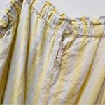 Stoney Clover Lane  X Target Striped yellow white Jumpsuit size Medium Photo 8