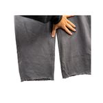 Pact Women's Organic Cotton Grey Cropped Wide Leg Lounge Sweat Lounge Pants XS Photo 6