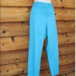 Talbots NWT Turquoise Curvy Cropped Pants Photo 2