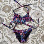 Venus Bikini Swimsuit 2pc Colorful Tropical Floral Flamingo 32D 34C 36B 10 Photo 3