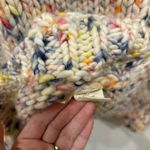 Ulla Johnson  Oversized Wool Beige Confetti Mockneck Sweater Size Small Photo 3