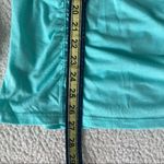 Marika Tek Performance Athletic Long Sleeve Polyester Ruched Shirt Teal Medium Blue Photo 10