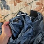 Lulus LULU’S Going With Elegance Slate Blue Satin Tiered Gown Photo 5