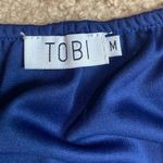 Tobi Blue Plaid Dress M Photo 4