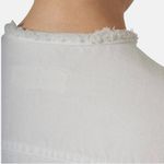 Rag and Bone JEAN Collarless Jean Jacket White W-630 Sz XS Photo 4