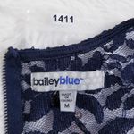 Bailey blue  Sheer Fit & Flare Cocktail Dress Photo 6