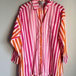 Beach Riot NEW  Alexa Top in Sunset Stripes Photo 1