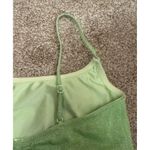 Triangl Mica Sparkle Lime Green Bikini Top, sz large Photo 5