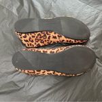 Lane Bryant 12W Rounded Toe Leopard Print Flats Cushioned Heels Comfy Photo 5